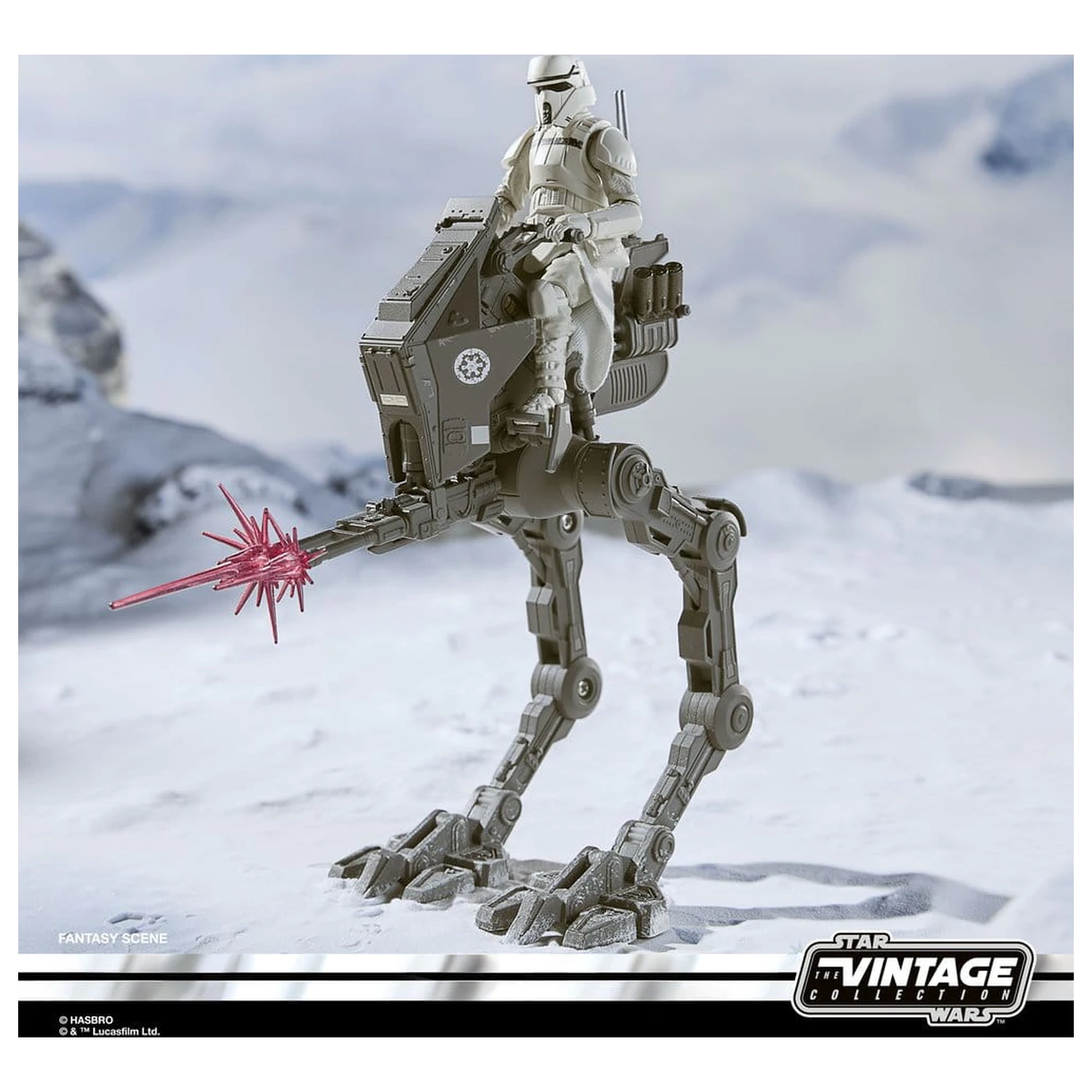 Star Wars: The Mandalorian & Grogu Vintage Collection Vozilo Imperial Remnant AT-RT 10 cm fotografija izdelka