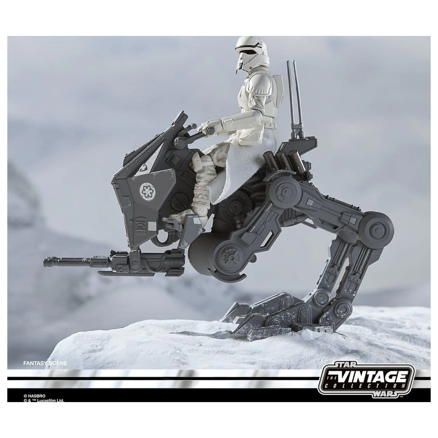 Star Wars: The Mandalorian & Grogu Vintage Collection Vozilo Imperial Remnant AT-RT 10 cm fotografija izdelka