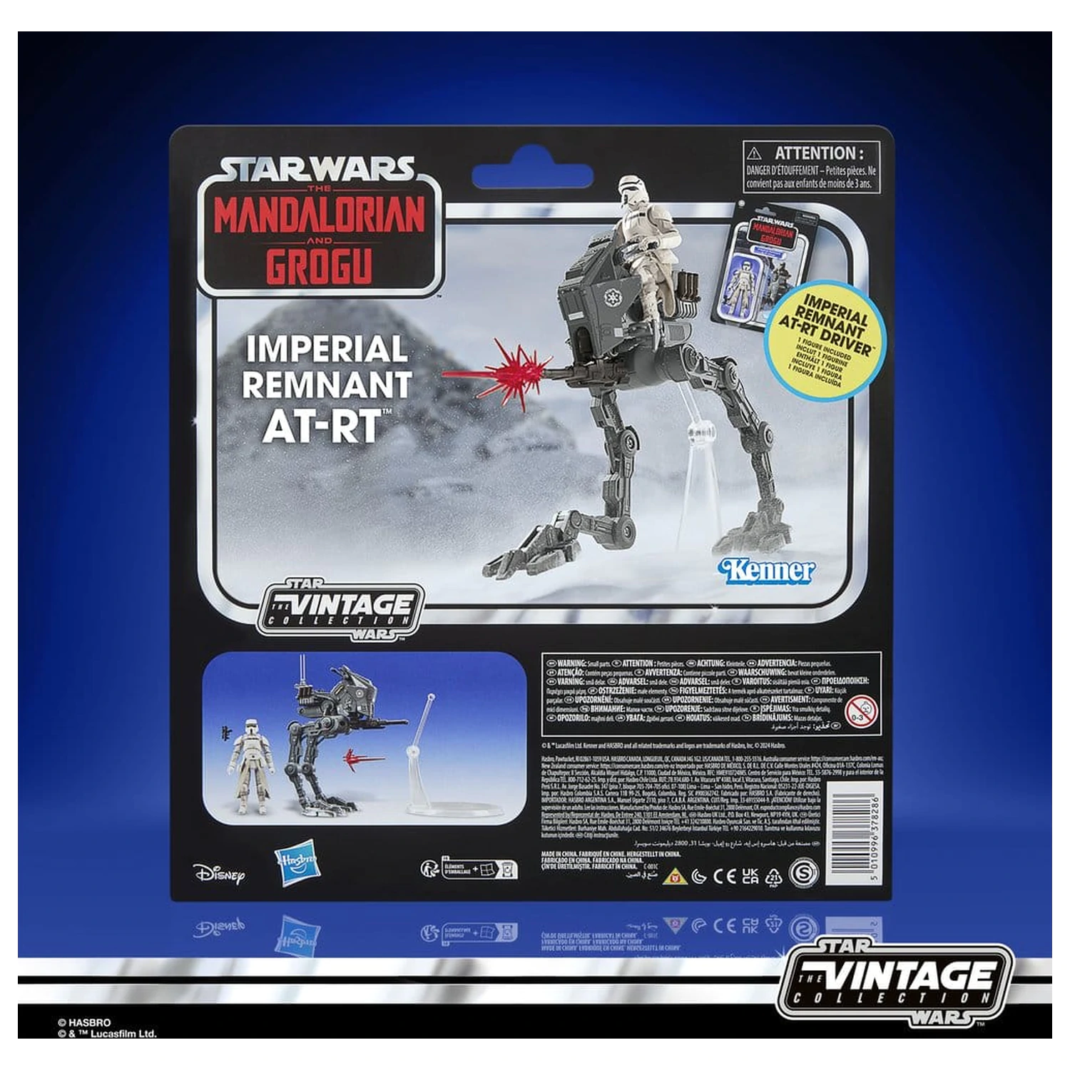 Star Wars: The Mandalorian & Grogu Vintage Collection Vozilo Imperial Remnant AT-RT 10 cm fotografija izdelka