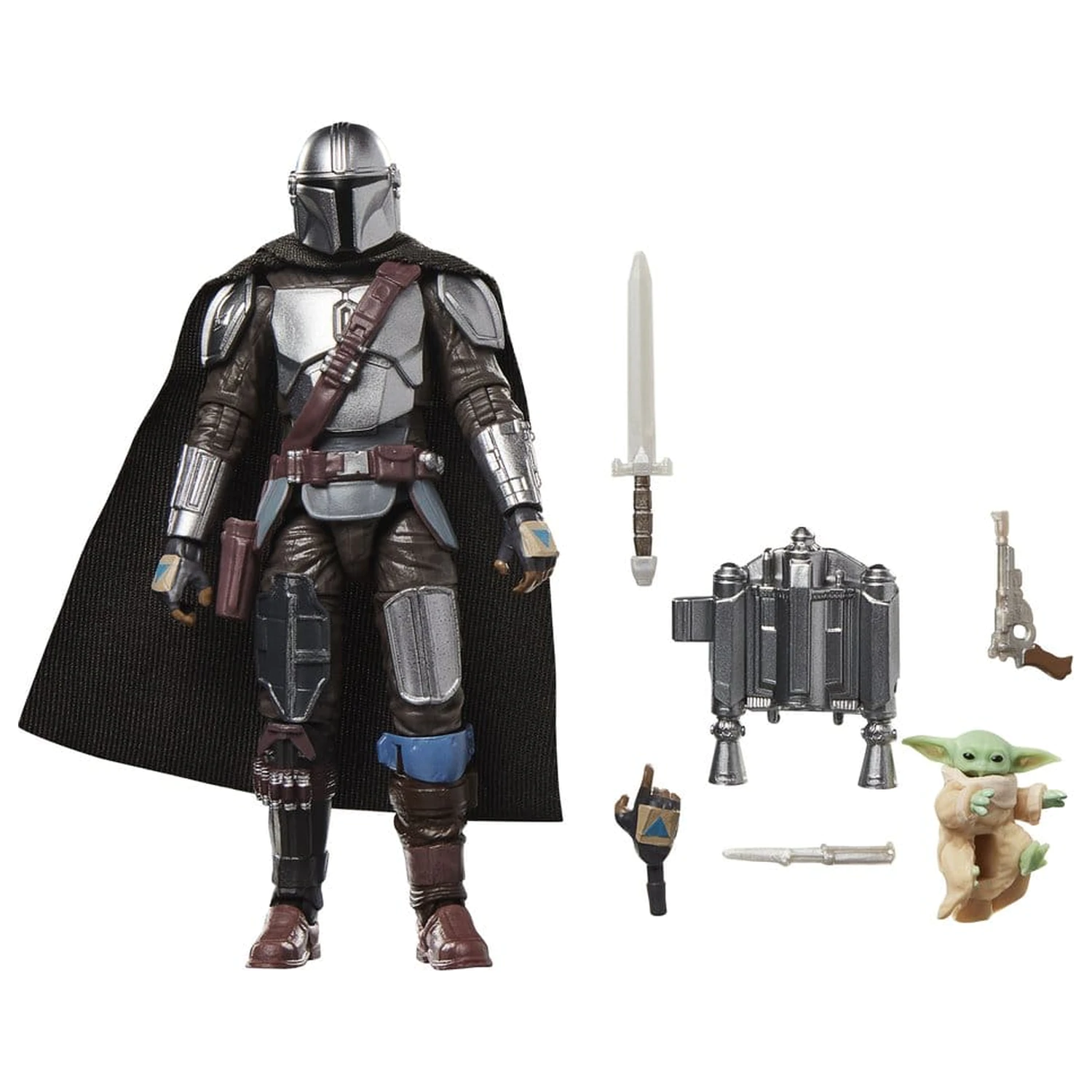 Star Wars: The Mandalorian & Grogu Vintage Collection akcijska figura The Mandalorian & Grogu 10 cm fotografija izdelka