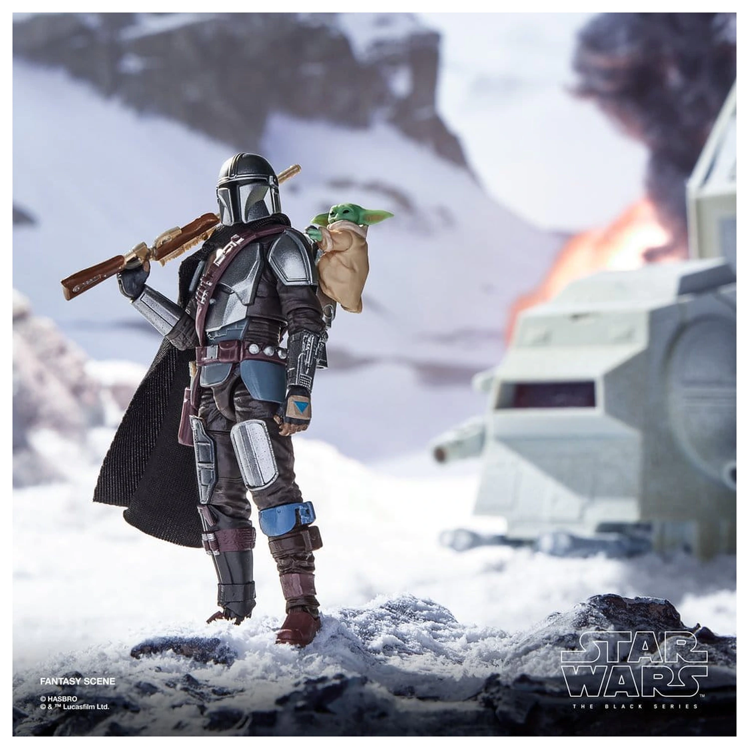 Star Wars: The Mandalorian & Grogu Vintage Collection akcijska figura The Mandalorian & Grogu 10 cm fotografija izdelka