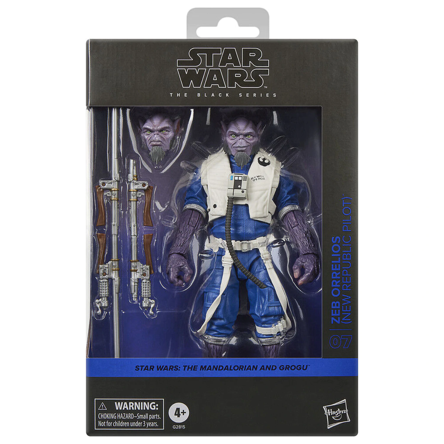 Star Wars The Mandalorian & Grogu Zeb Orrelios New Republic Pilot figurica 15cm fotografija izdelka