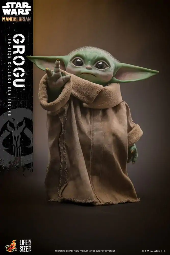 Star Wars: The Mandalorian Life-Size Masterpiece Akcijska figura Grogu 37 cm fotografija izdelka