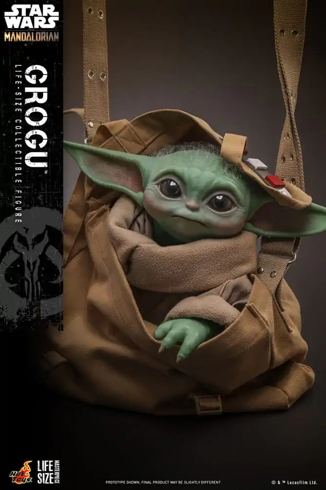 Star Wars: The Mandalorian Life-Size Masterpiece Akcijska figura Grogu 37 cm fotografija izdelka