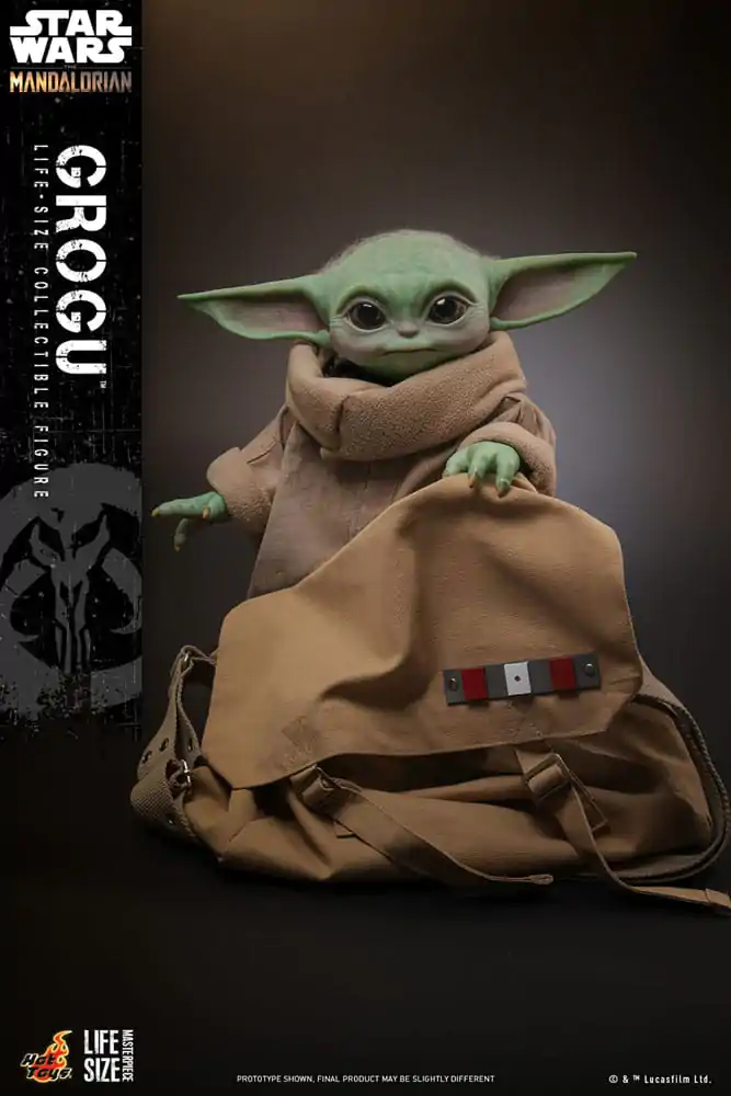 Star Wars: The Mandalorian Life-Size Masterpiece Akcijska figura Grogu 37 cm fotografija izdelka