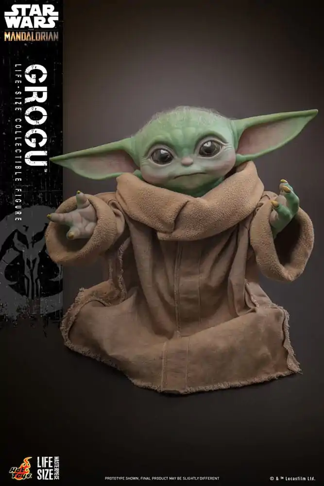 Star Wars: The Mandalorian Life-Size Masterpiece Akcijska figura Grogu 37 cm fotografija izdelka
