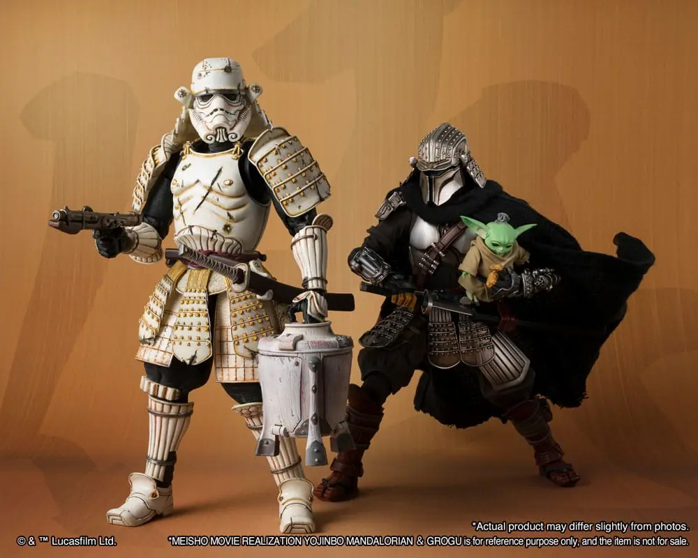 Star Wars: The Mandalorian Meisho Movie Realization akcijska figura Ashigaru Stormtrooper (Remnant) 18 cm fotografija izdelka