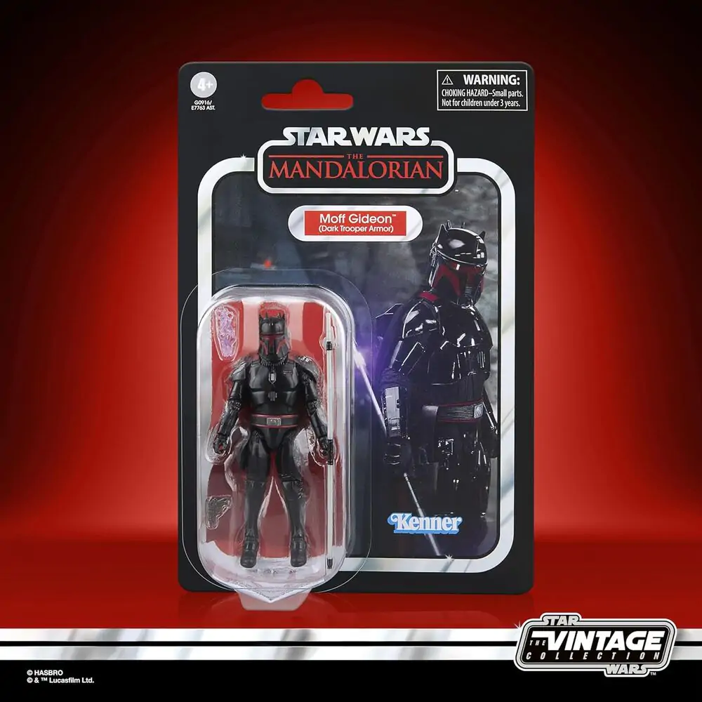 Star Wars The Mandalorian Moff Gideon Dark Trooper Armor figura 9,5 cm fotografija izdelka