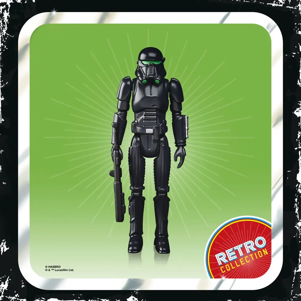 Star Wars The Mandalorian Retro Collection akcijska figura 2022 Imperial Death Trooper 10 cm fotografija izdelka