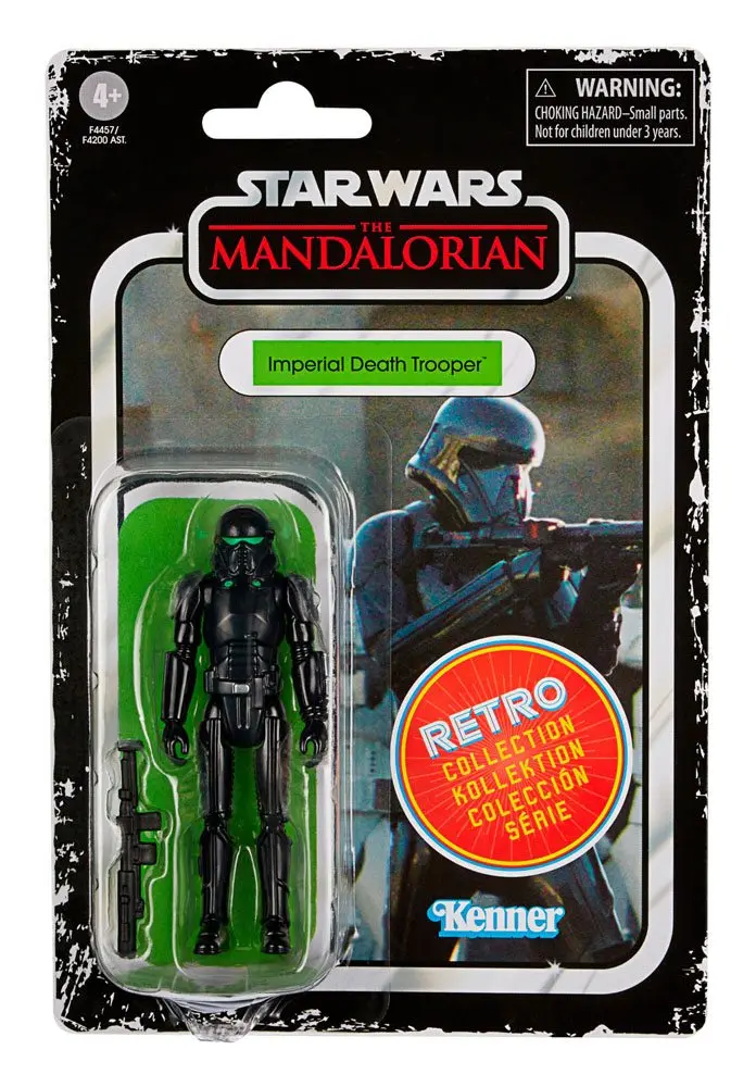 Star Wars The Mandalorian Retro Collection akcijska figura 2022 Imperial Death Trooper 10 cm fotografija izdelka