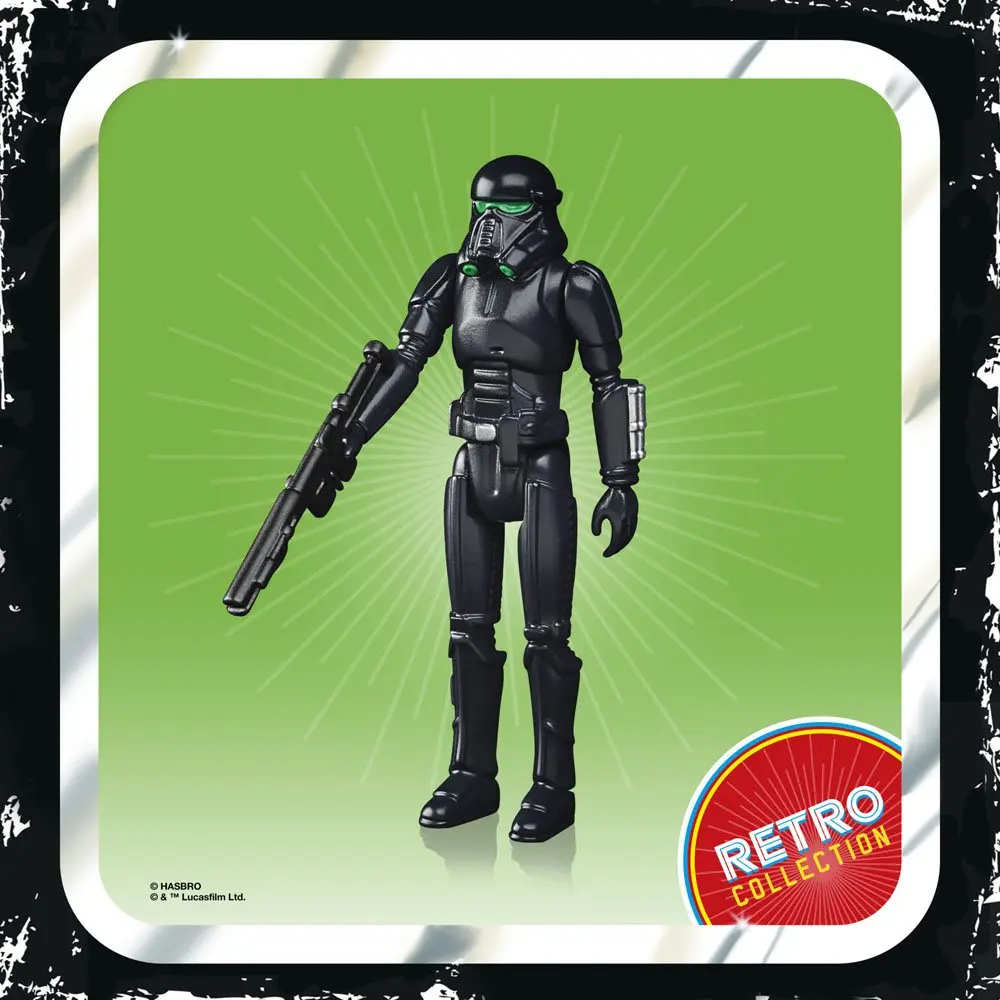 Star Wars The Mandalorian Retro Collection akcijska figura 2022 Imperial Death Trooper 10 cm fotografija izdelka