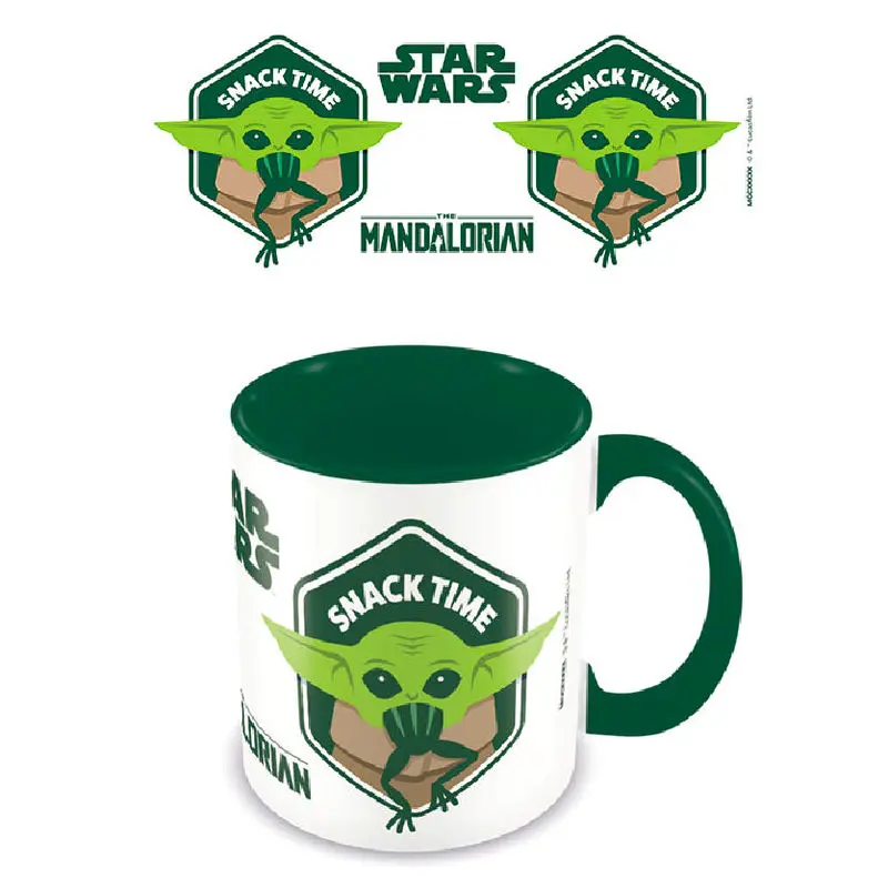 Star Wars The Mandalorian Barvni Notranji *Mug* Čas za Prigrizek fotografija izdelka