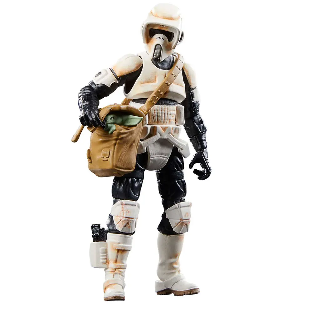 Vojna zvezd: The Mandalorian Vintage Collection vozilo s figurami Speeder Bike z Scout Trooper & Grogu fotografija izdelka