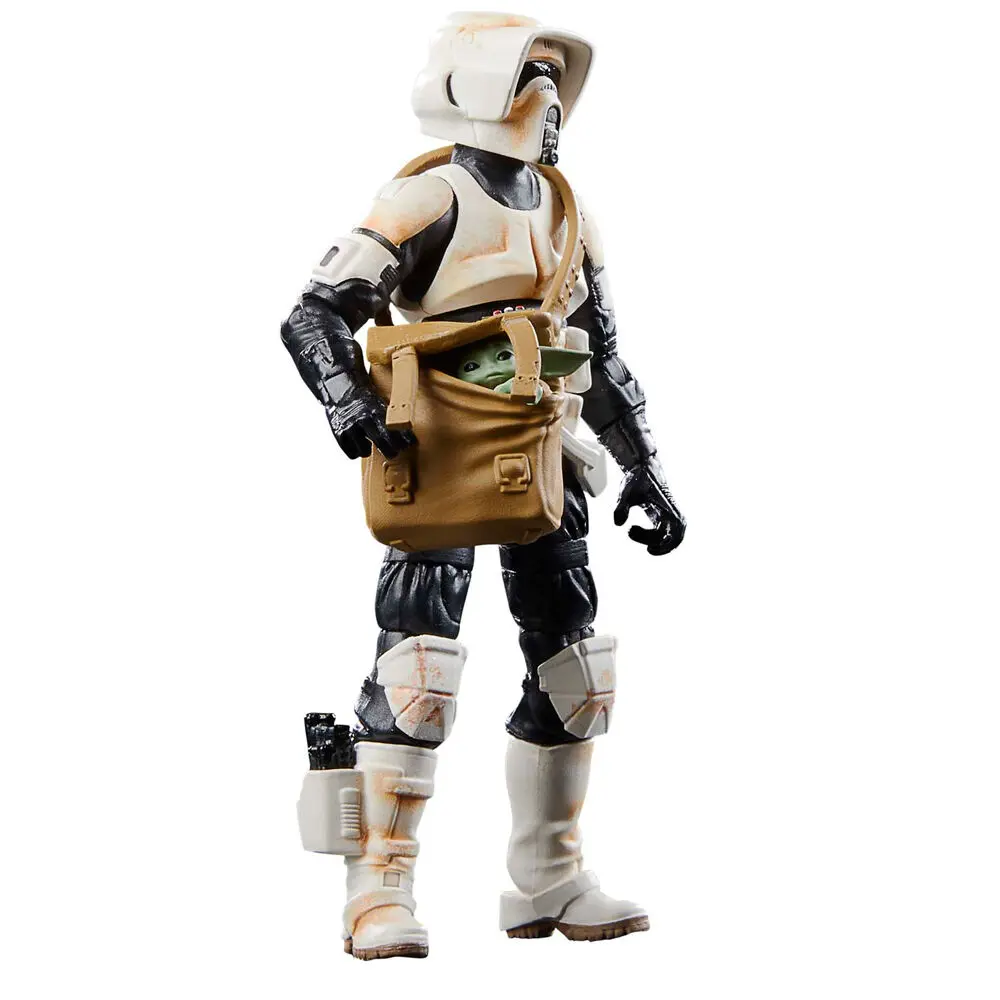 Vojna zvezd: The Mandalorian Vintage Collection vozilo s figurami Speeder Bike z Scout Trooper & Grogu fotografija izdelka