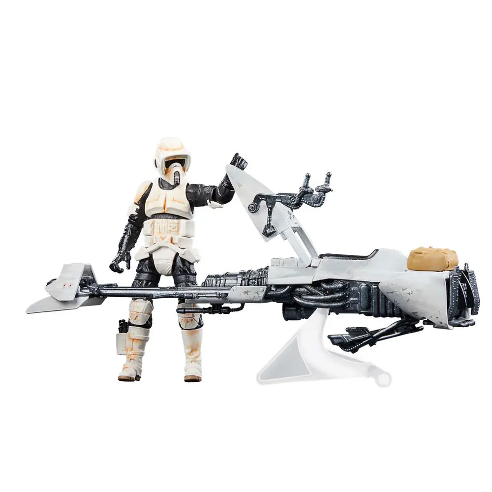 Vojna zvezd: The Mandalorian Vintage Collection vozilo s figurami Speeder Bike z Scout Trooper & Grogu fotografija izdelka