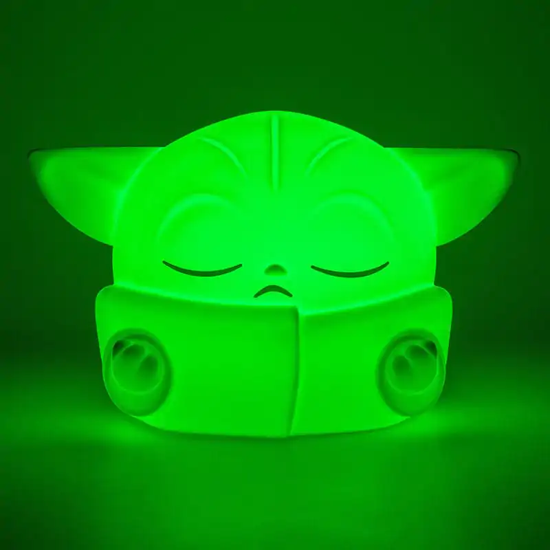 Star Wars The Mandalorian Squishy Glo silikonska lučka Grogu 15 cm fotografija izdelka