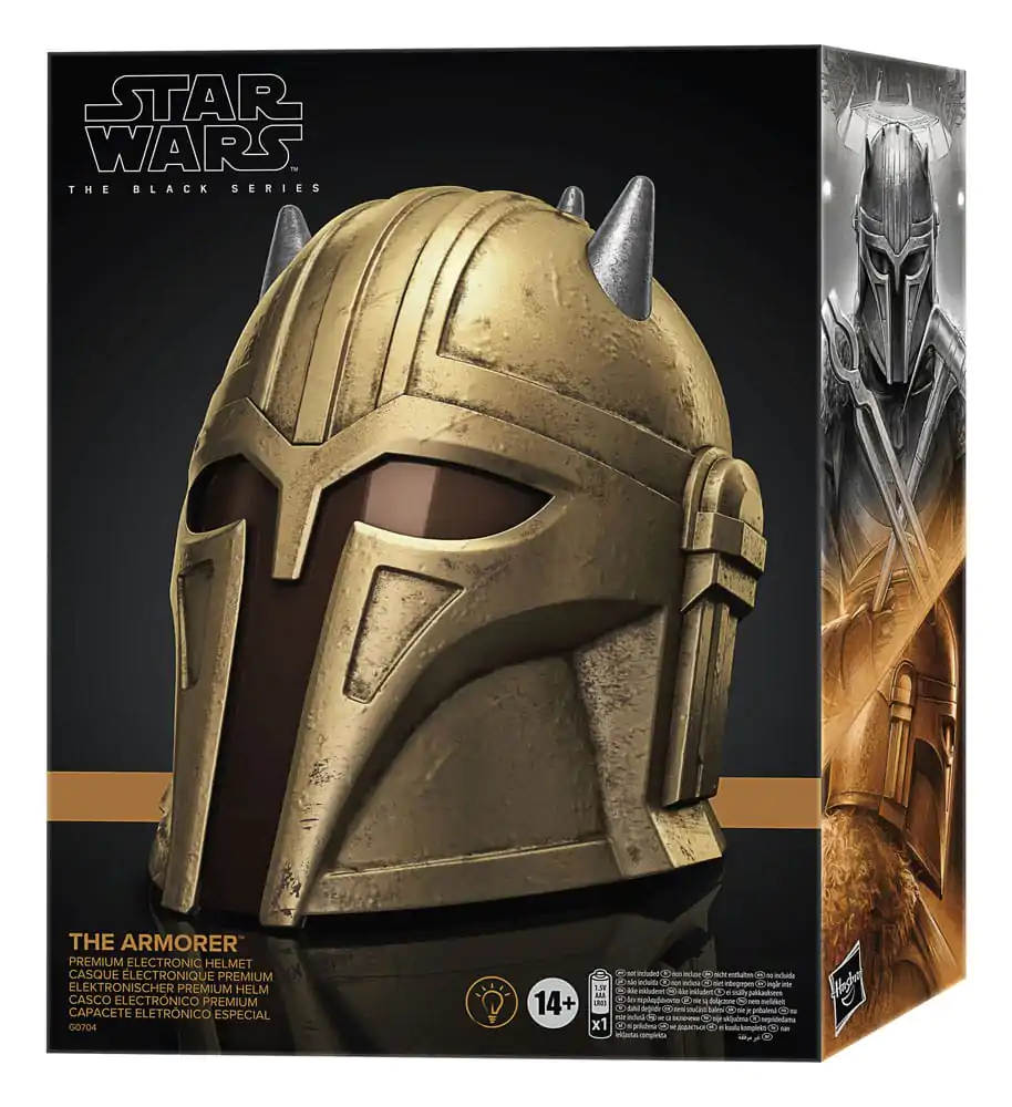 Star Wars The Mandalorian The Armorer premium elektronska čelada fotografija izdelka