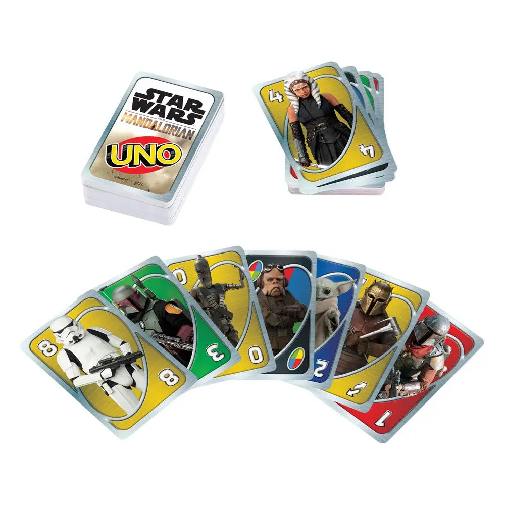 Star Wars: The Mandalorian UNO igra s kartami fotografija izdelka