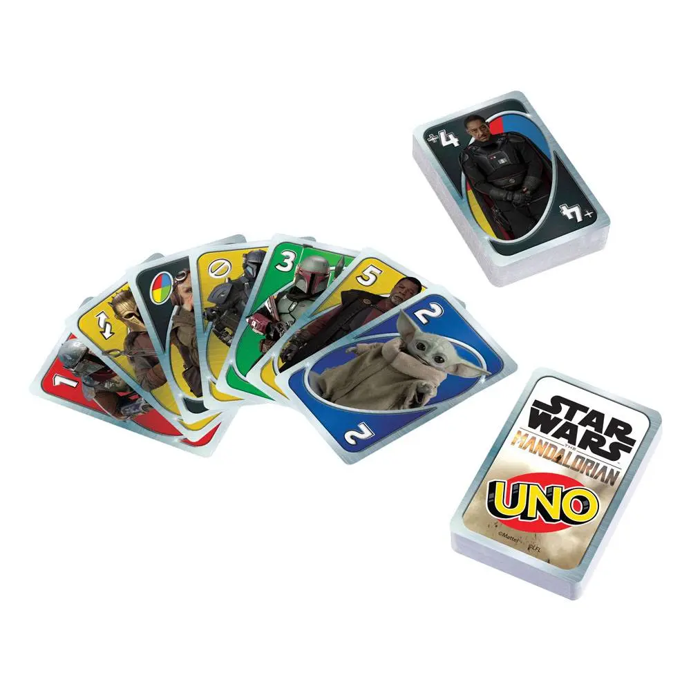 Star Wars: The Mandalorian UNO igra s kartami fotografija izdelka