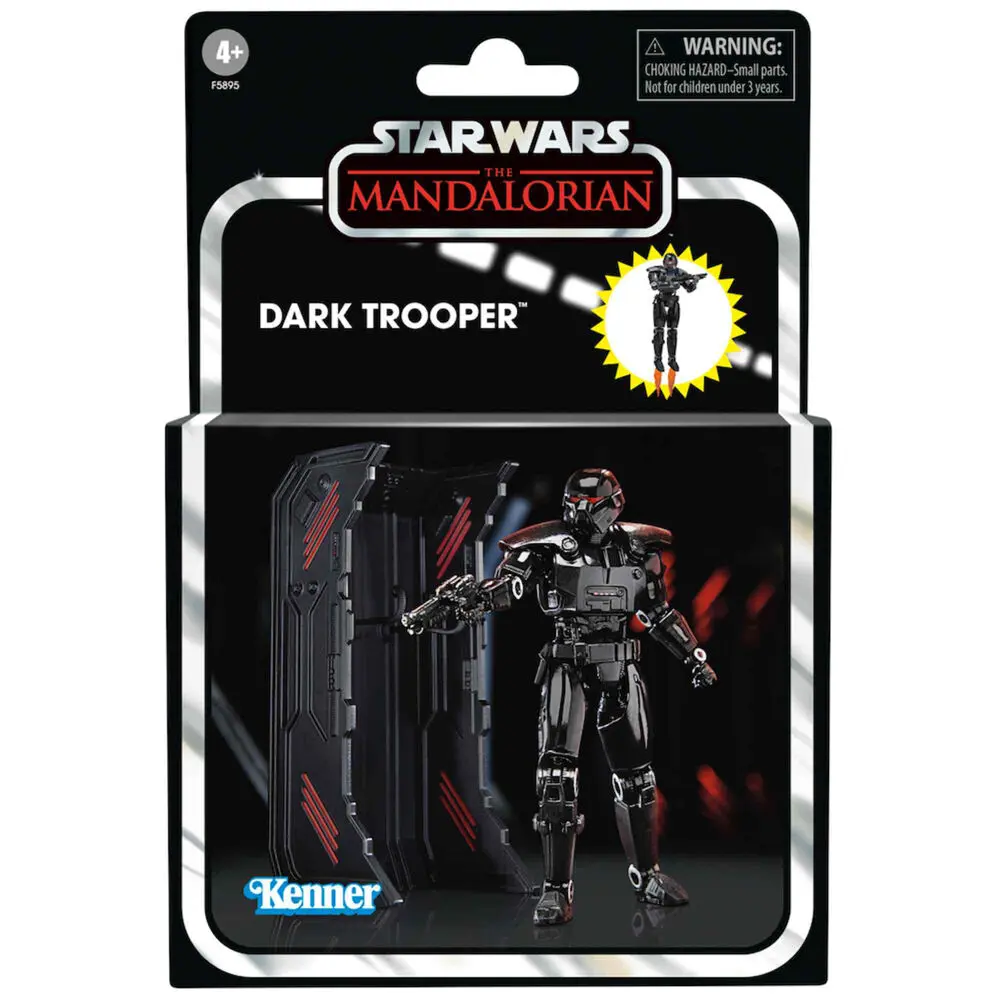 Star Wars: The Mandalorian Vintage Collection Akcijska Figura 2022 Dark Trooper 10 cm fotografija izdelka