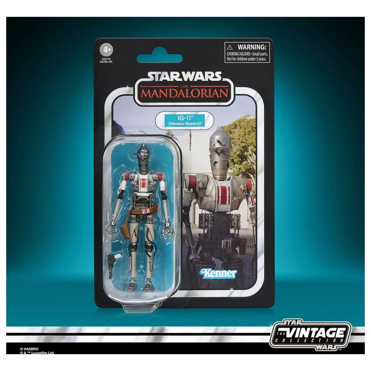 Star Wars: The Mandalorian Vintage Collection akcijska figura IG-11 (Nevarro Marshal) 10 cm fotografija izdelka