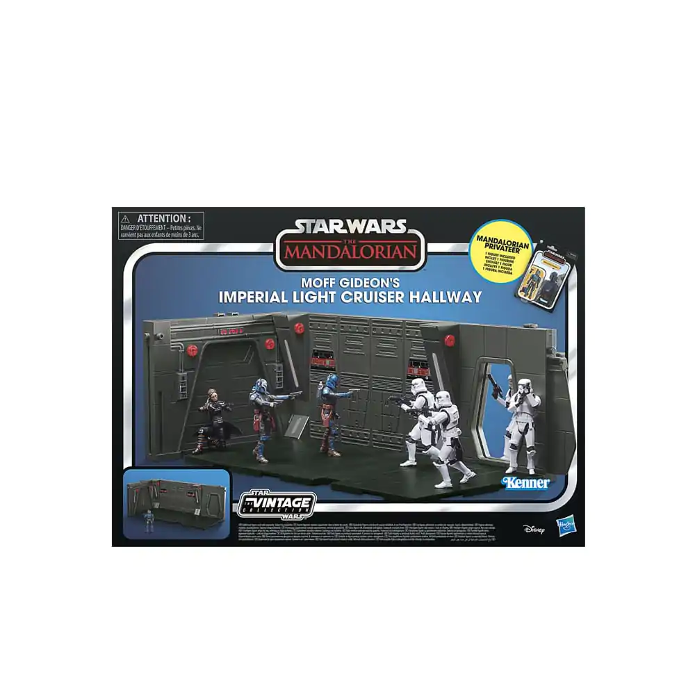 Star Wars: The Mandalorian Vintage Collection Tantive IV Hodnik s figurico Mandalorian Privateer 10 cm fotografija izdelka