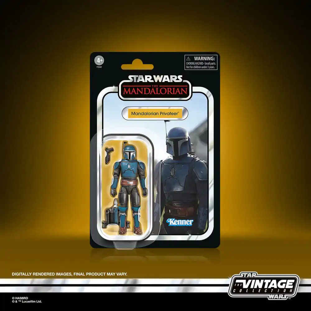 Star Wars: The Mandalorian Vintage Collection Tantive IV Hodnik s figurico Mandalorian Privateer 10 cm fotografija izdelka