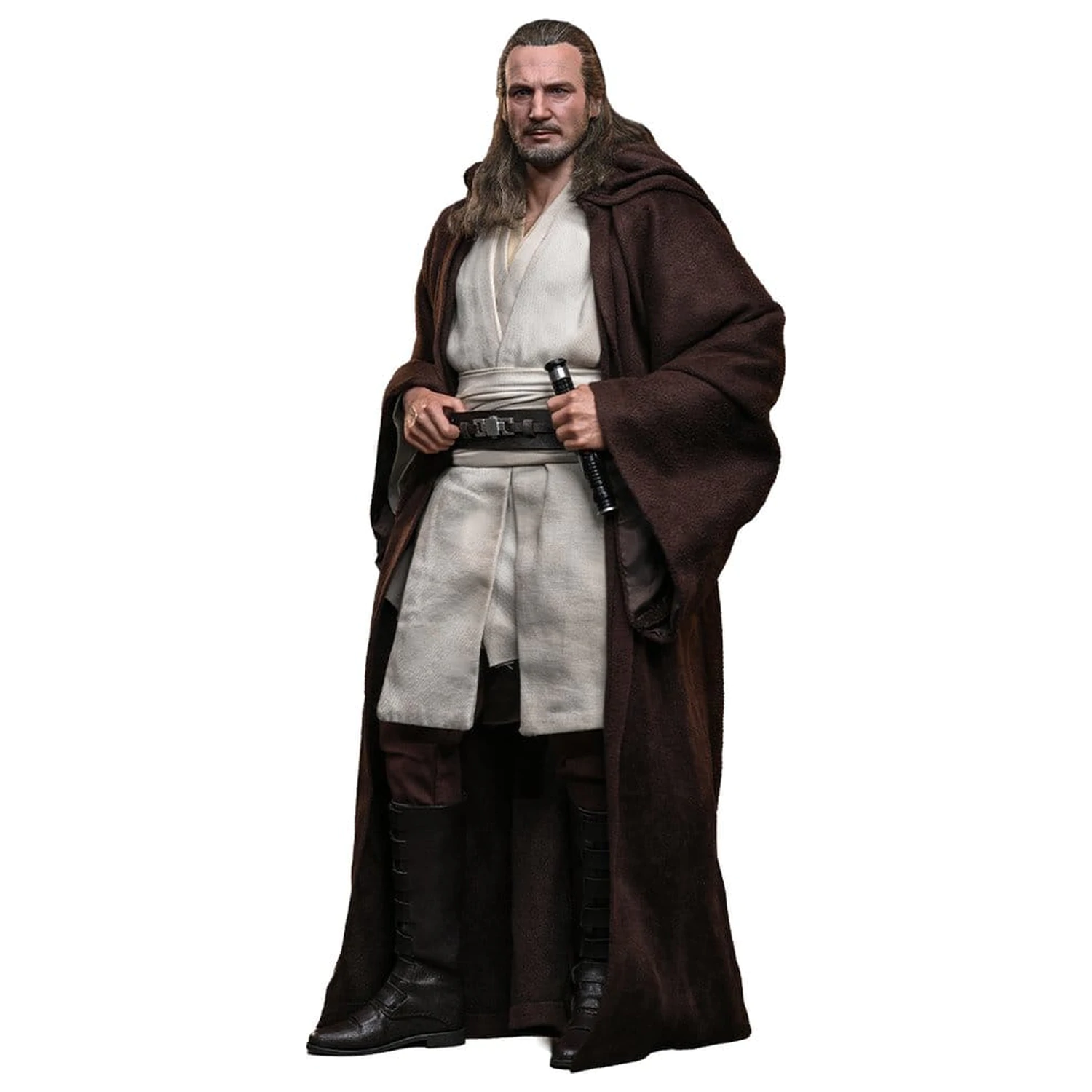 Star Wars: The Phantom Menace Movie Masterpiece akcijska figura 1/6 Qui-Gon Jinn (Artisan Edition) Hot Toys Exclusive 32 cm fotografija izdelka