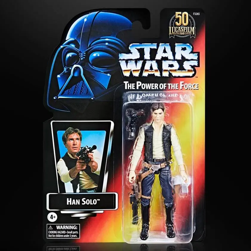 Star Wars Black Series The Power of the Force Akcijska Figura 2021 Han Solo Exclusive 15 cm fotografija izdelka