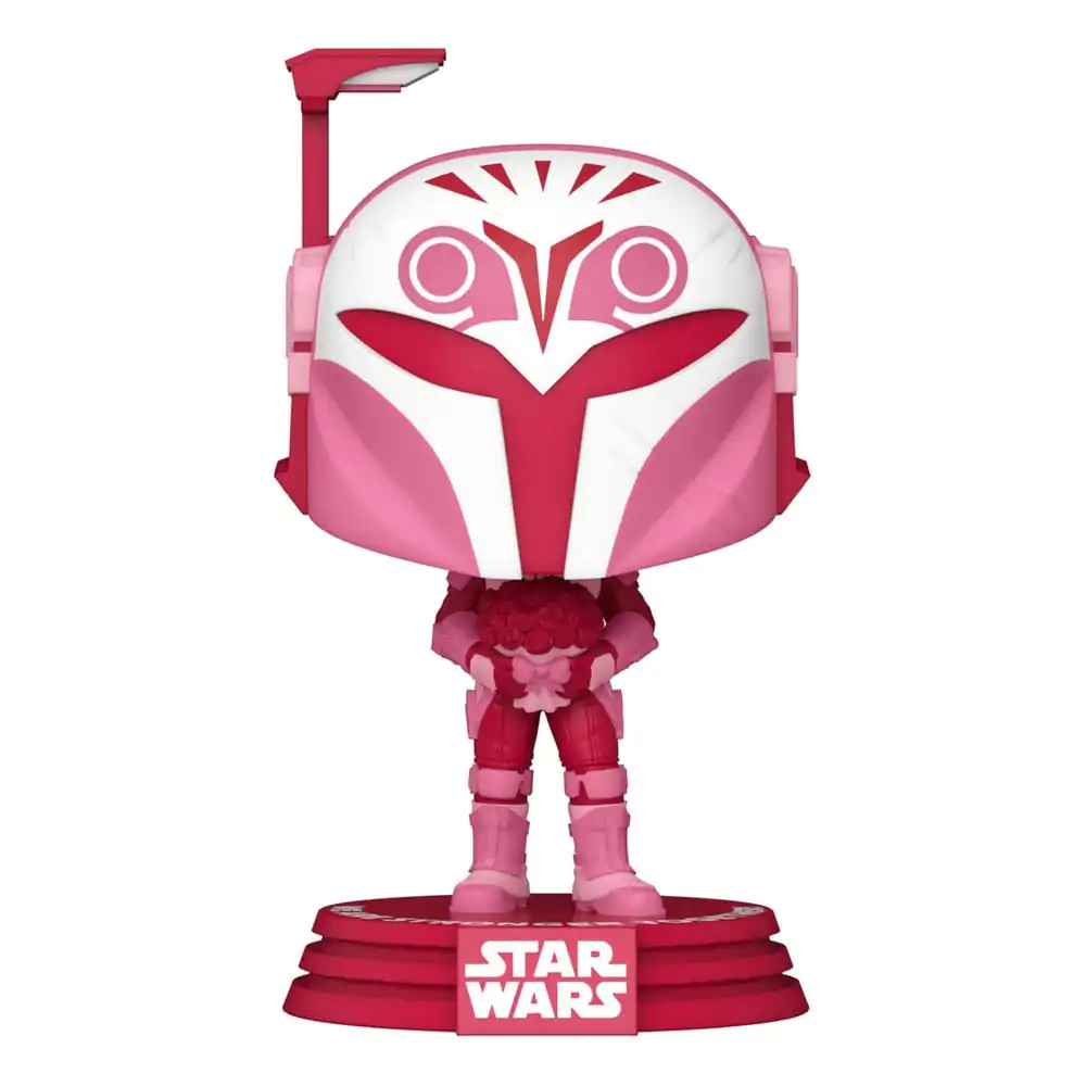 Star Wars Valentines POP! Star Wars Vinyl Figura Bo Katan 9 cm fotografija izdelka