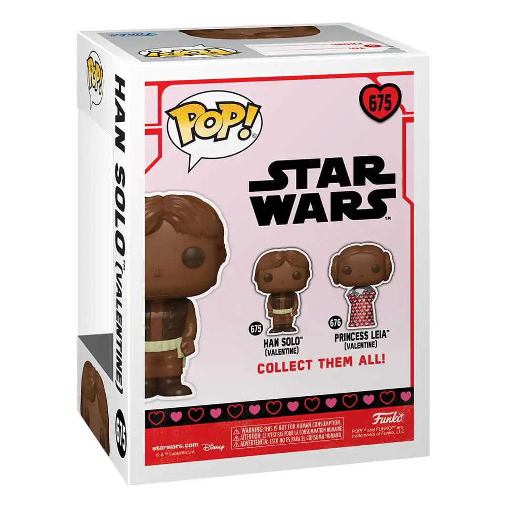 Star Wars Valentines POP! Vinilna Figura Han Solo (Val Choc) 9 cm fotografija izdelka