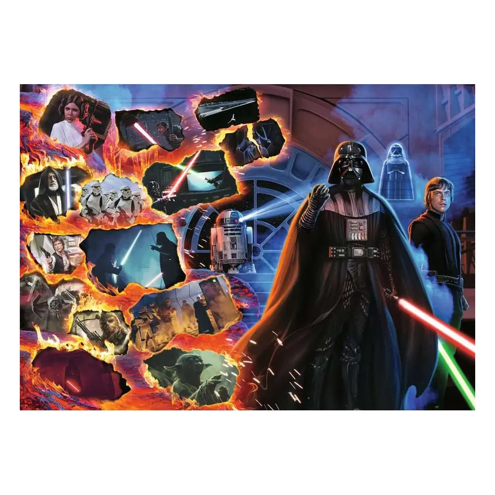 Star Wars Villainous sestavljanka Darth Vader (1000 kosov) fotografija izdelka
