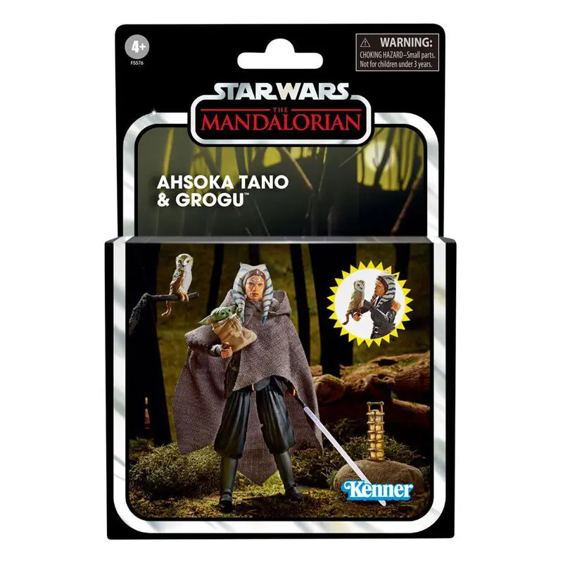 Star Wars: The Mandalorian Vintage Collection akcijska figura 2022 Ahsoka Tano & Grogu 10 cm fotografija izdelka