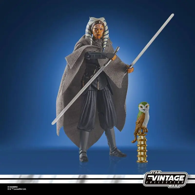 Star Wars: The Mandalorian Vintage Collection akcijska figura 2022 Ahsoka Tano & Grogu 10 cm fotografija izdelka