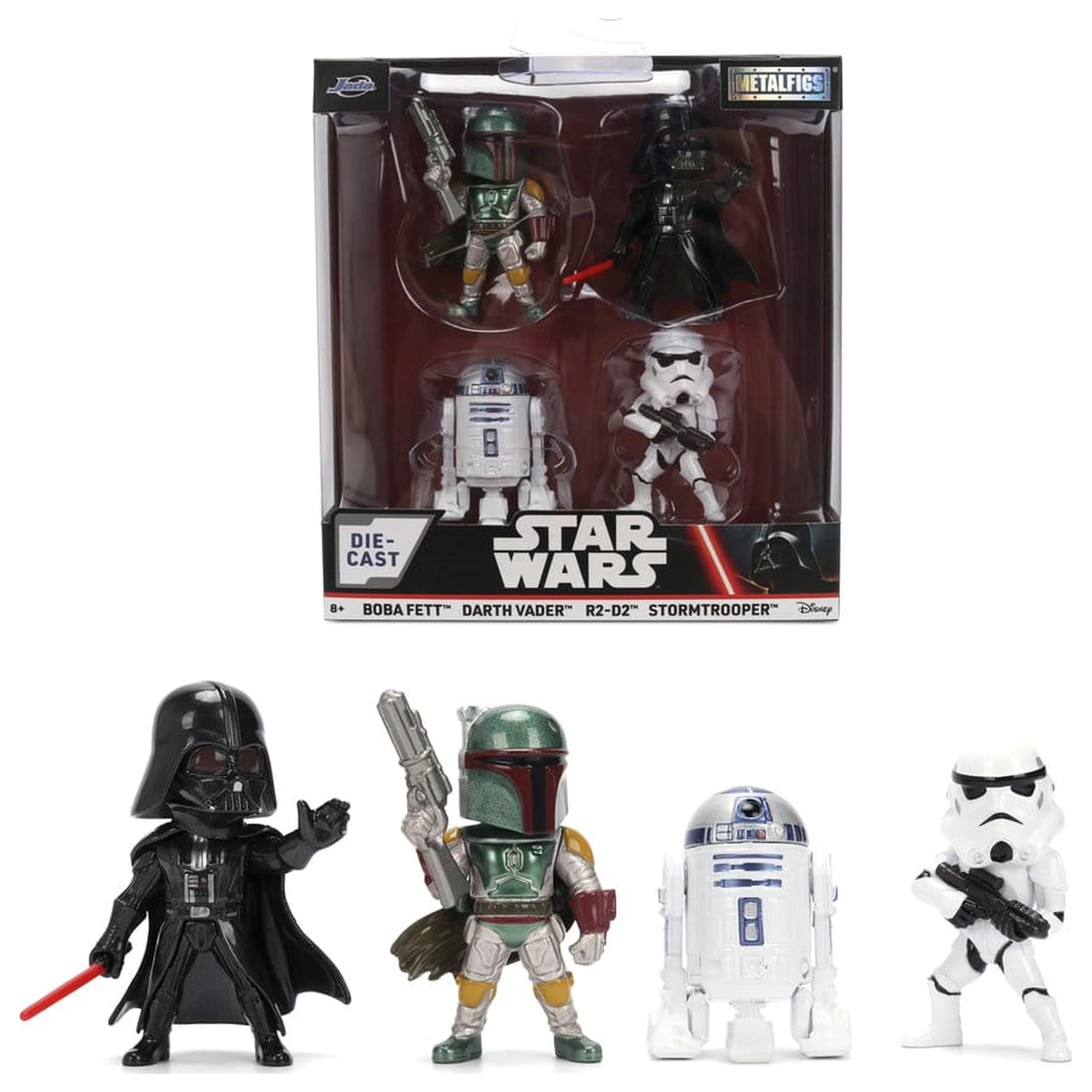Star Wars Mini figure 4-paket Val 1 6.5 cm fotografija izdelka