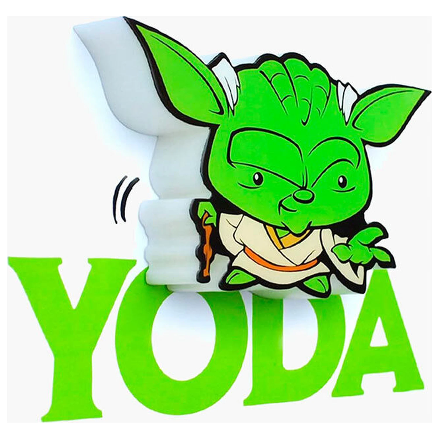 Star Wars Yoda 3D Light FX mini svetilka fotografija izdelka