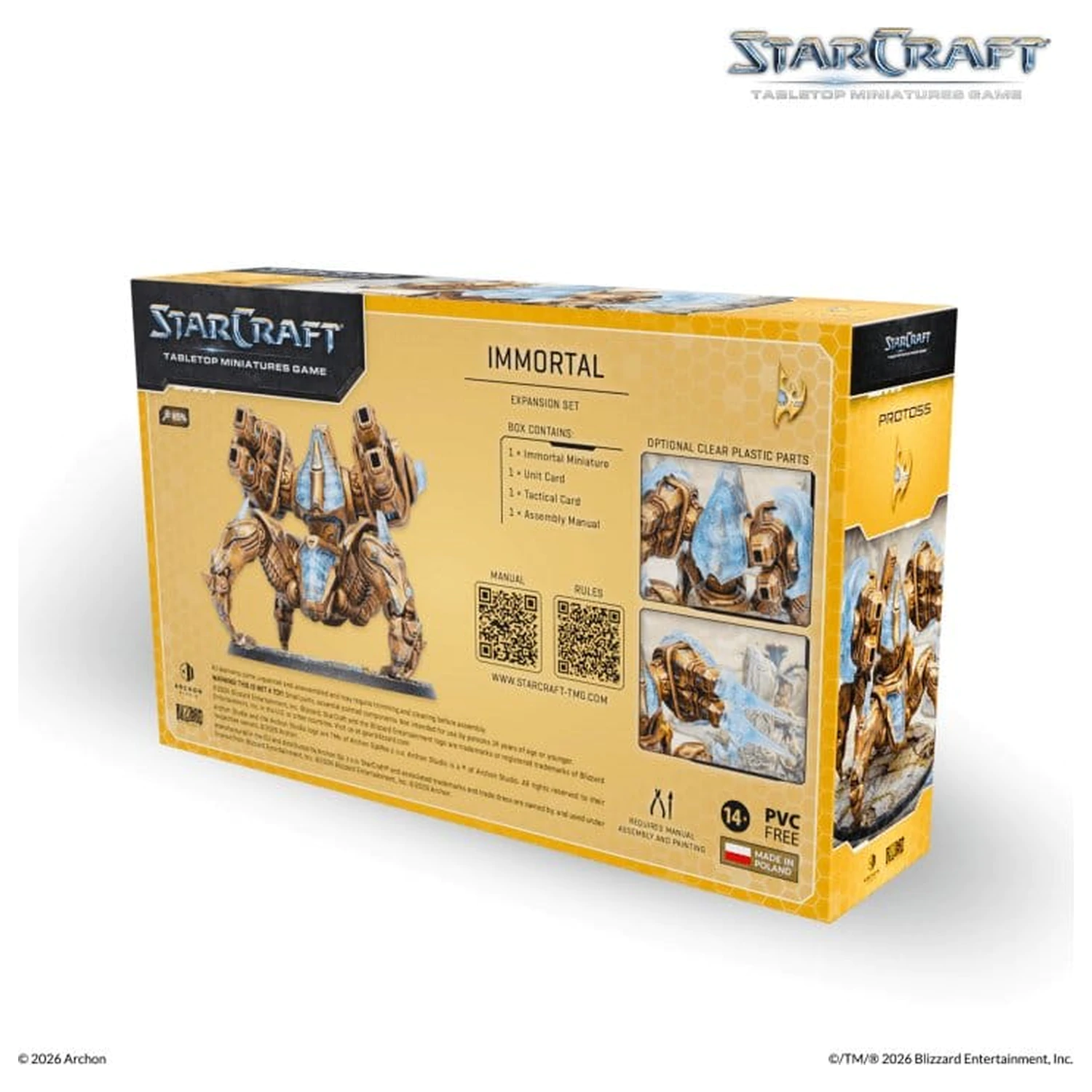 StarCraft TMG Razširitveni set Protoss: Immortal fotografija izdelka
