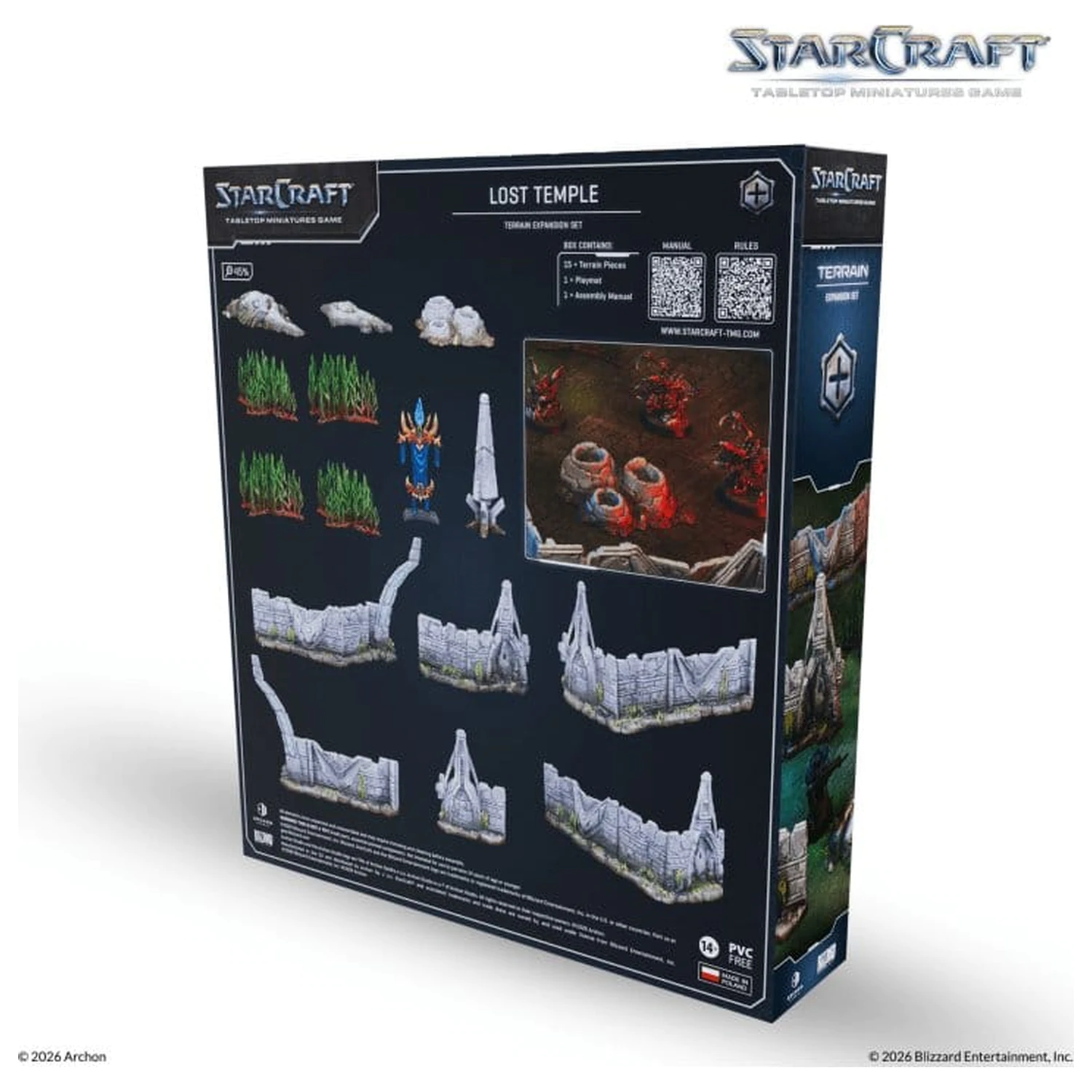 StarCraft TMG Razširitveni komplet teren: Lost Temple fotografija izdelka