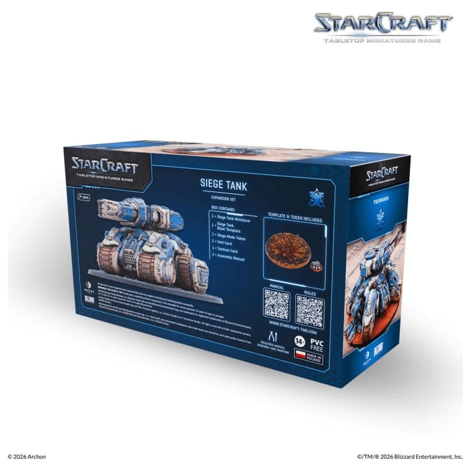 StarCraft TMG Razširitveni komplet Terran: Siege Tank fotografija izdelka