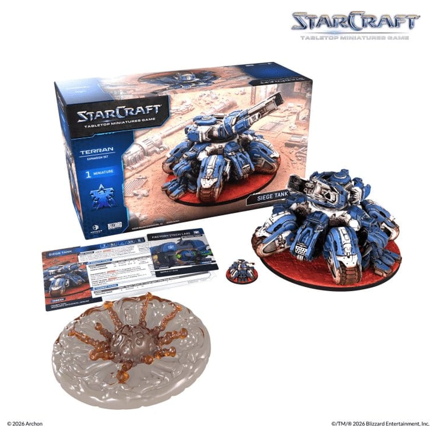 StarCraft TMG Razširitveni komplet Terran: Siege Tank fotografija izdelka