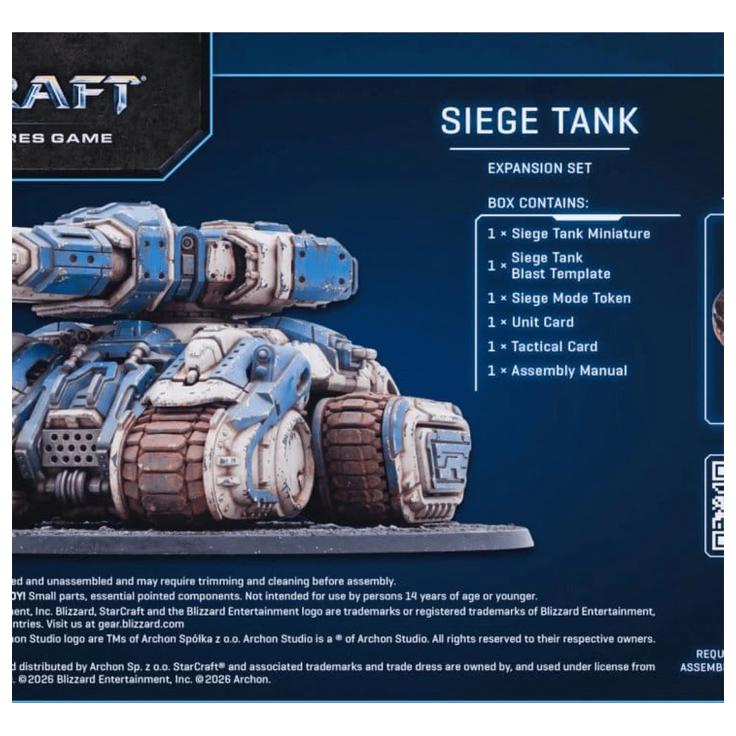 StarCraft TMG Razširitveni komplet Terran: Siege Tank fotografija izdelka