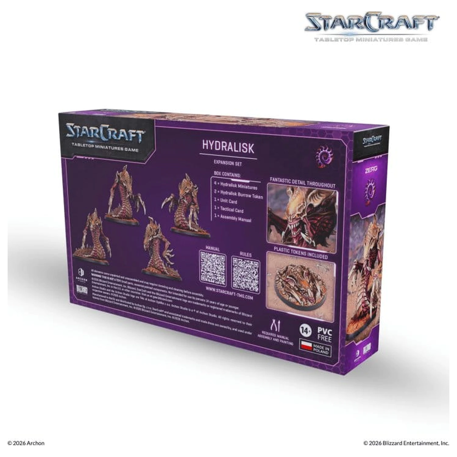 StarCraft TMG Razširitveni komplet Zerg: Hydralisk fotografija izdelka