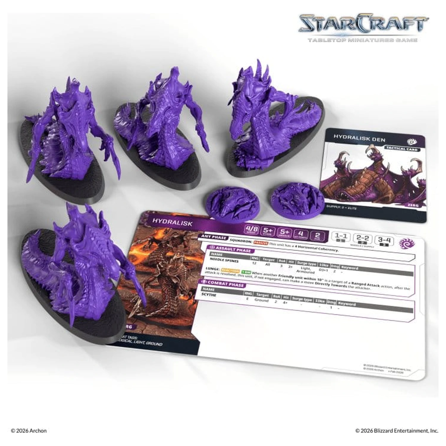 StarCraft TMG Razširitveni komplet Zerg: Hydralisk fotografija izdelka