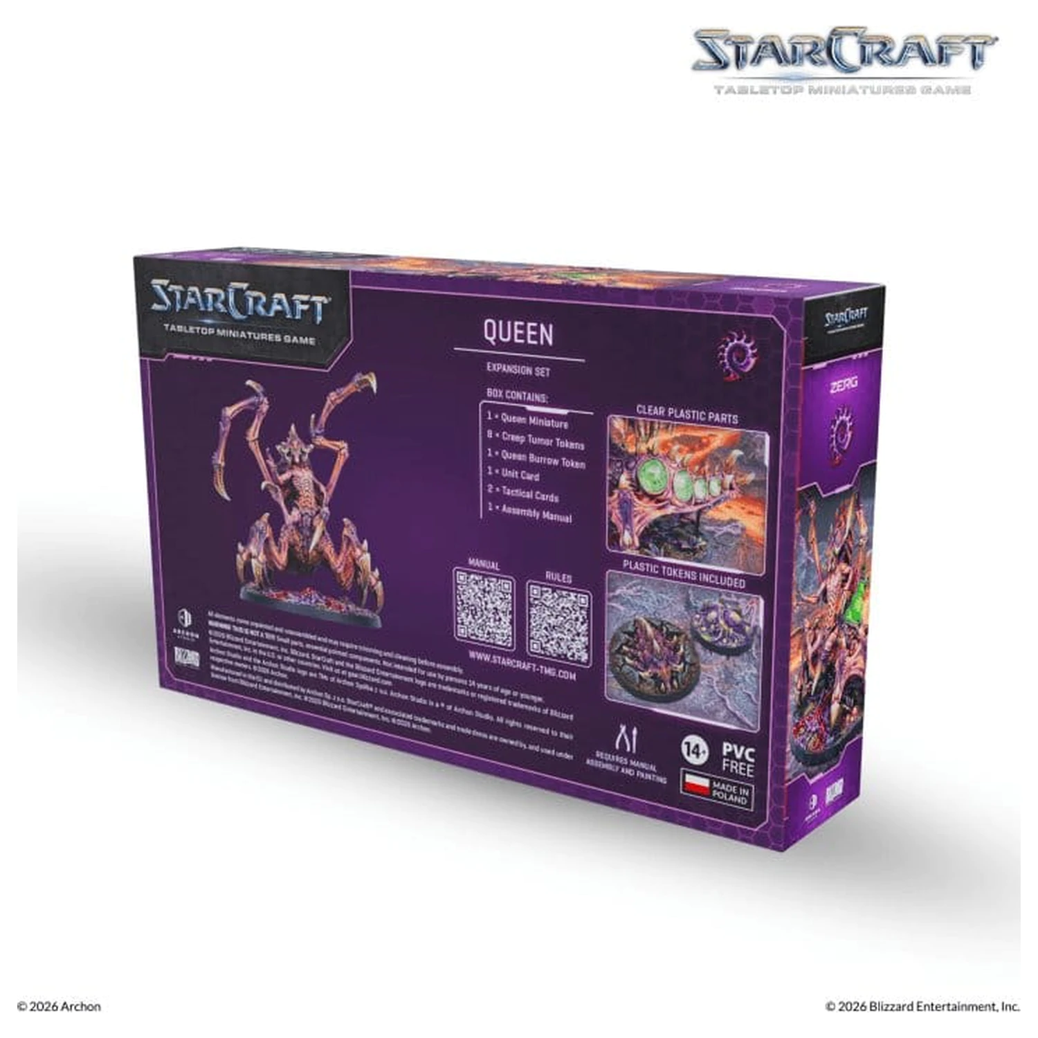 StarCraft TMG Razširitveni komplet Zerg: Kraljica fotografija izdelka