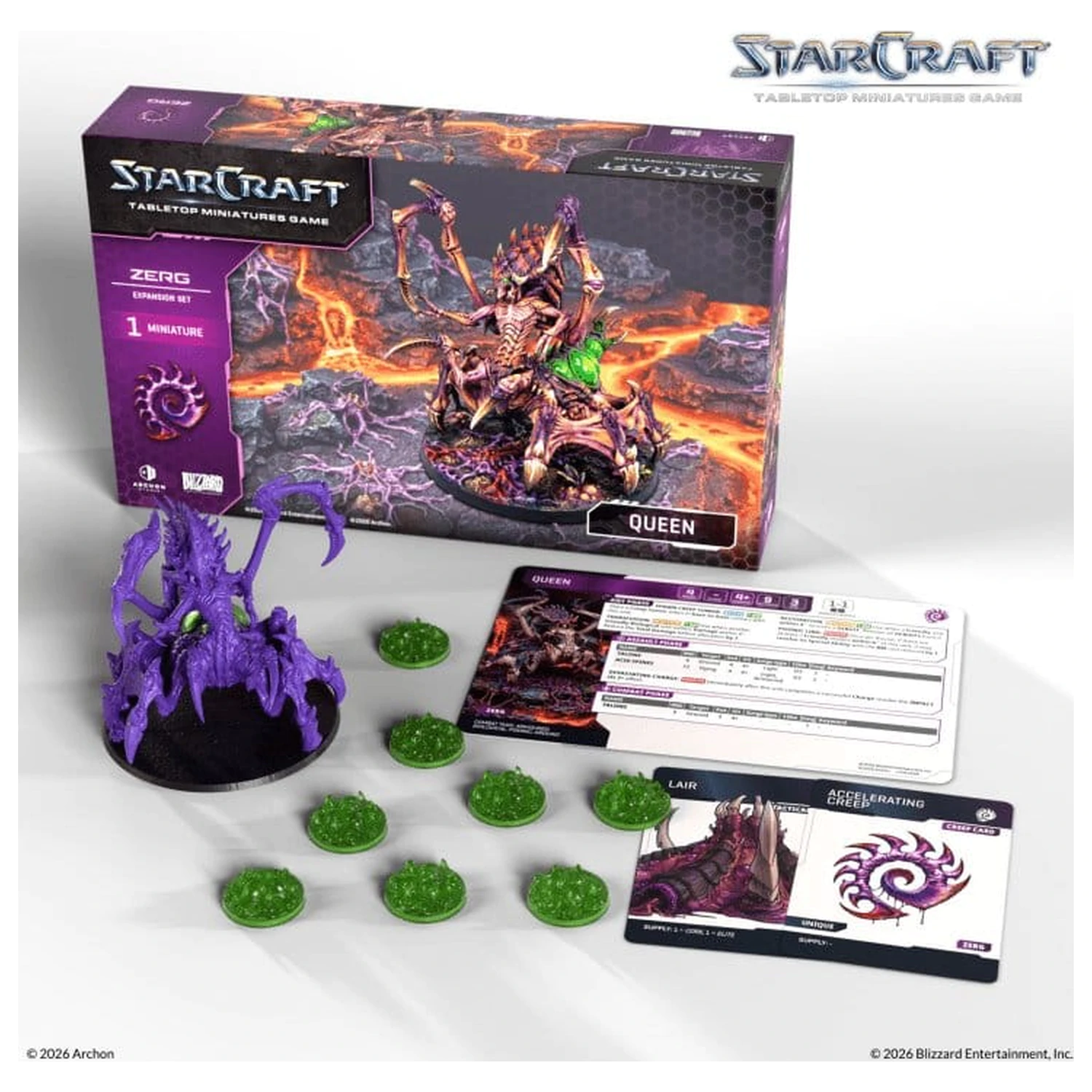 StarCraft TMG Razširitveni komplet Zerg: Kraljica fotografija izdelka