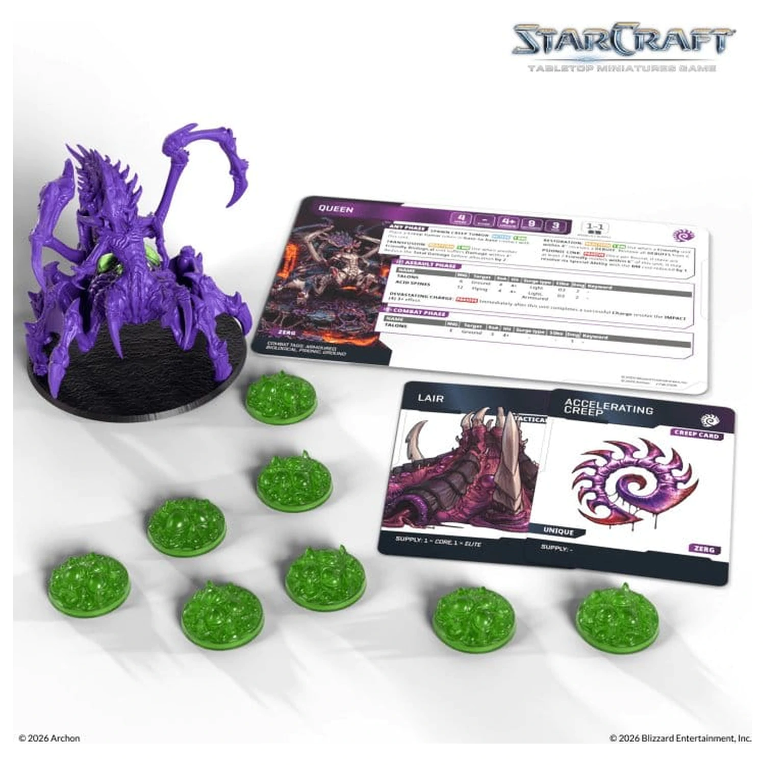 StarCraft TMG Razširitveni komplet Zerg: Kraljica fotografija izdelka