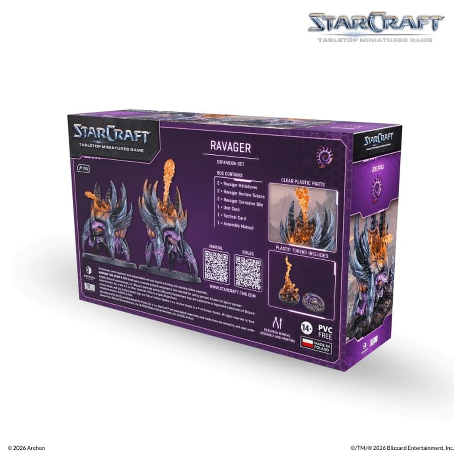 StarCraft TMG Razširitveni set Zerg: Ravager fotografija izdelka