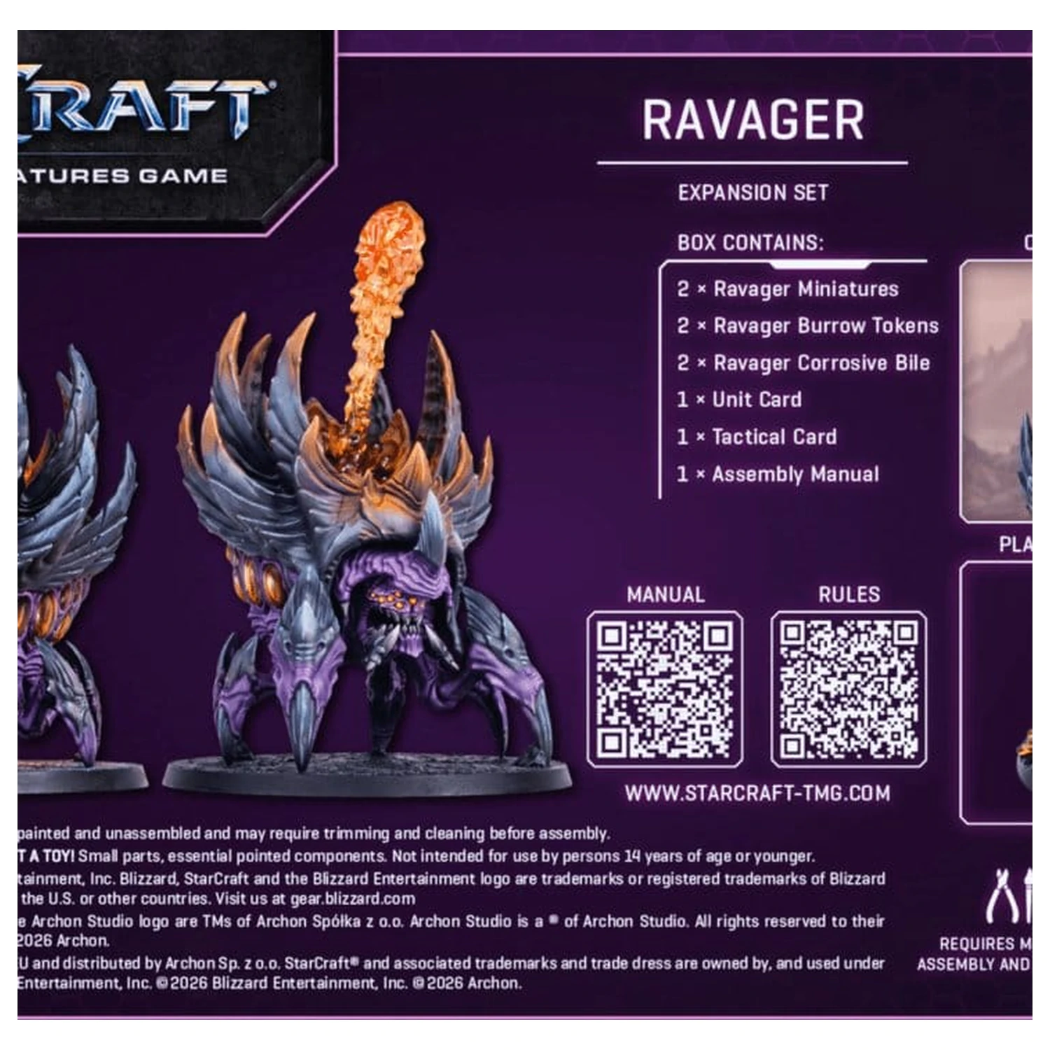 StarCraft TMG Razširitveni set Zerg: Ravager fotografija izdelka
