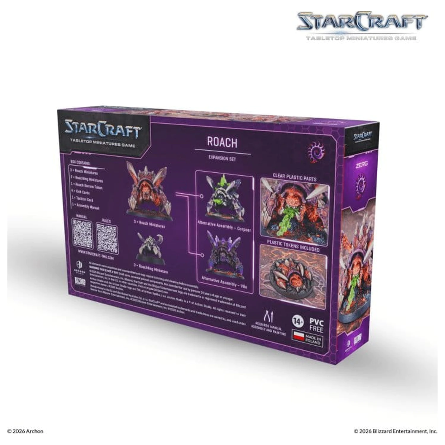 StarCraft TMG Razširitveni komplet Zerg: Roach fotografija izdelka