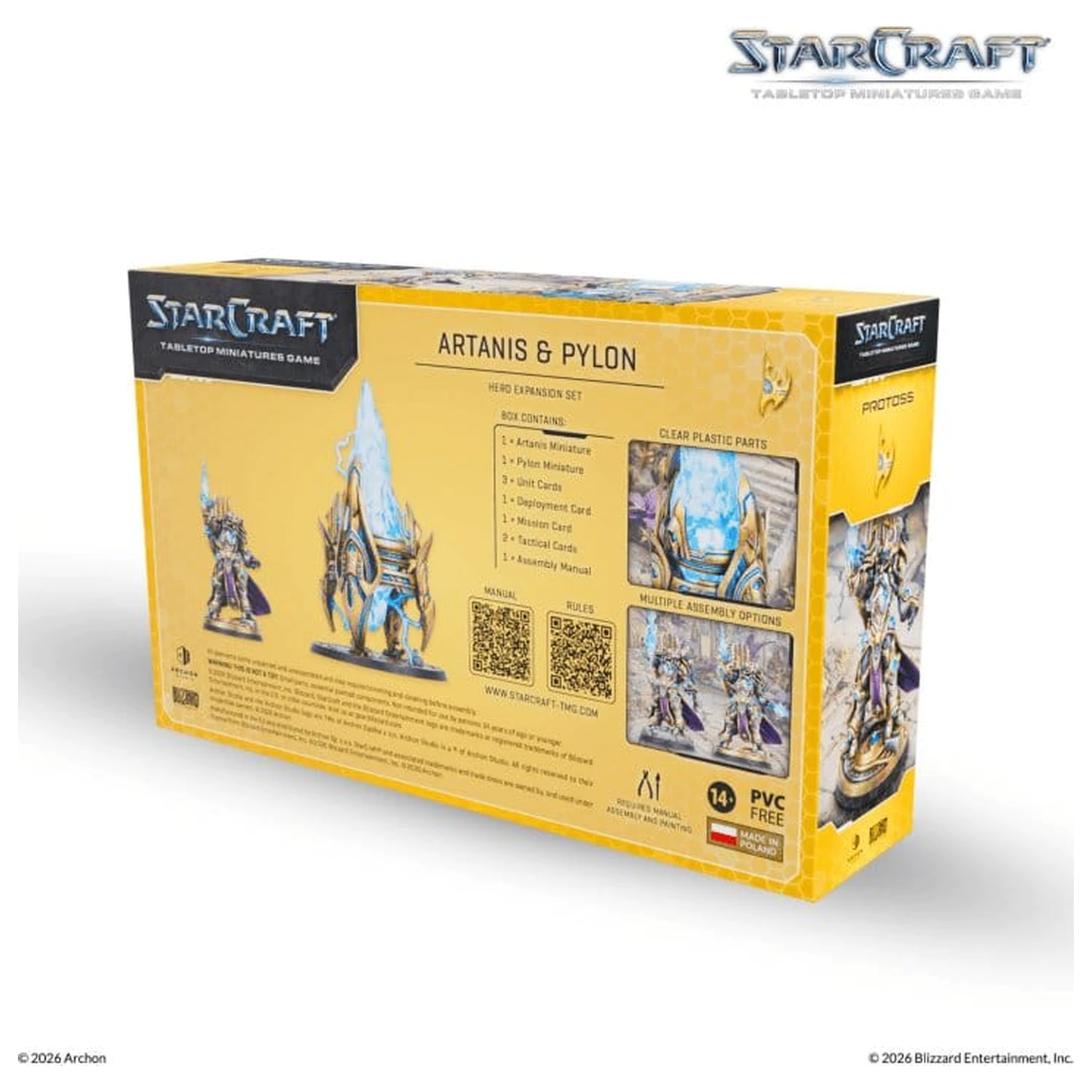 StarCraft TMG Hero Dodatek Set Protoss: Artanis & Pylon fotografija izdelka